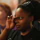 Mourners attend a memorial service at the Joy MCC Church in Orlando, Fla., on June 12, 2016, for the victims of the massacre at Pulse nightclub in Orlando, Fla., where, authorities say, Omar Mateen killed 49 people.
Joe Raedle/Getty Images